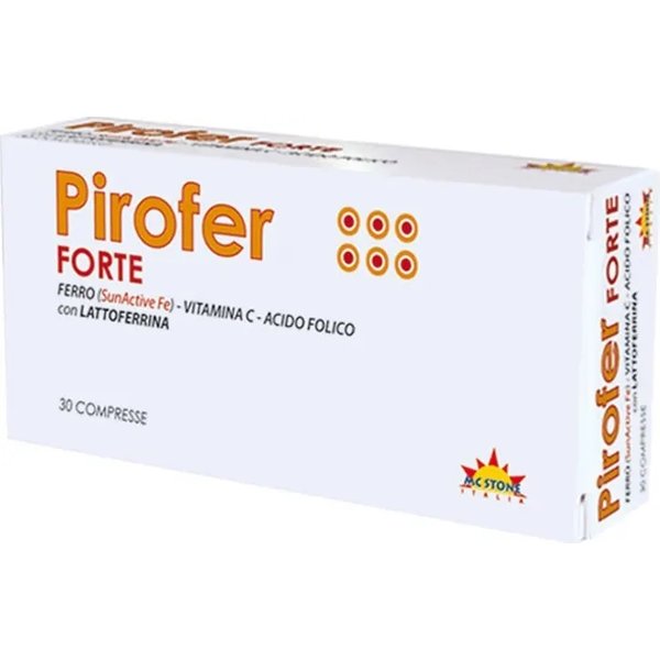Pirofer Forte 30 Compresse - Integratore Per Carenza Di Ferro-image