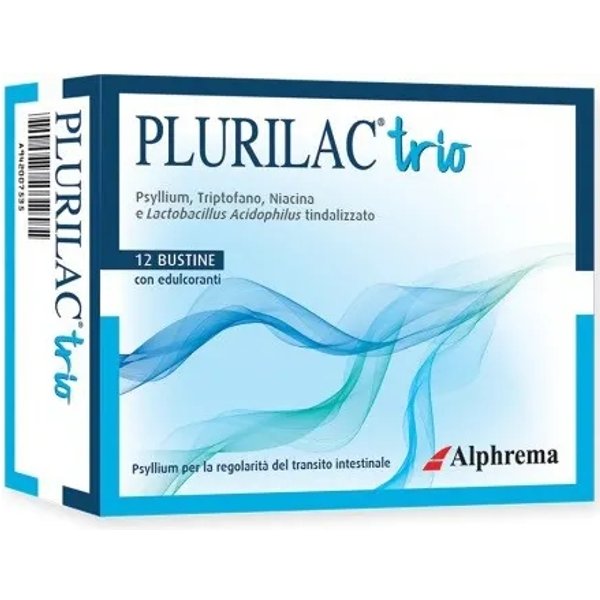 Plurilac Trio 12 Bustine - Integratore Utile Per La Regolarità Intestinale-image