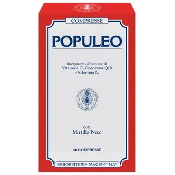 Populeo 40 Compresse - Integratore Utile In Caso Di Emorroidi-image