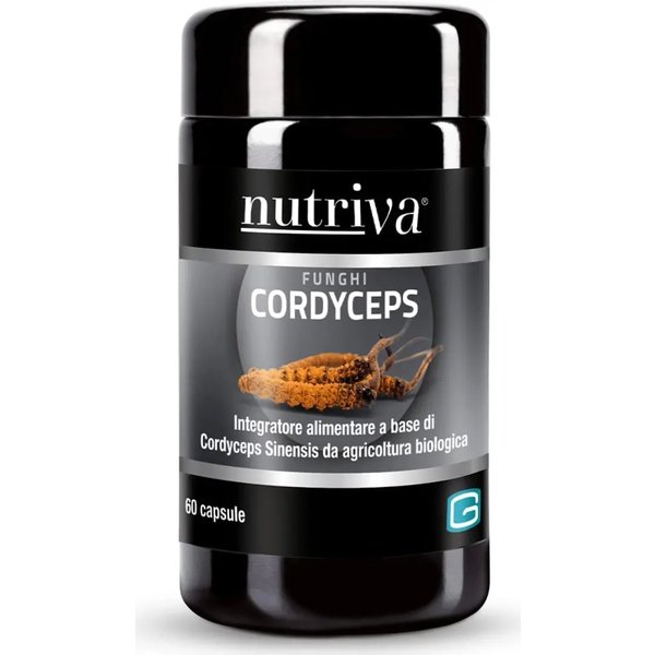 Nutriva Cordyceps 60 Capsule - Integratore Per Le Difese Immunitarie-image
