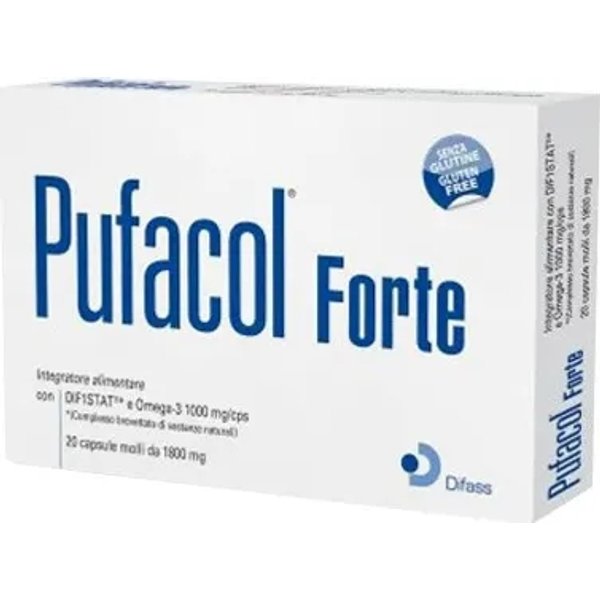 Pufacol Forte 20 Capsule Molli - Integratore Per Il Colesterolo-image