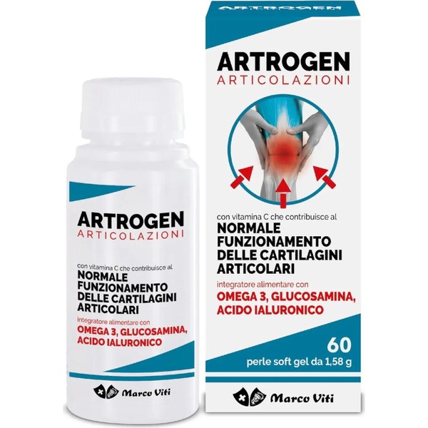Marco Viti Artrogen Articolazioni 60 Perle - Integratore Per Il Benessere Delle Cartilagini-image