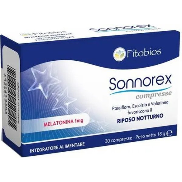 Sonnorex 30 Compresse - Integratore Utile In Caso Di Disturbi Legati Al Sonno-image