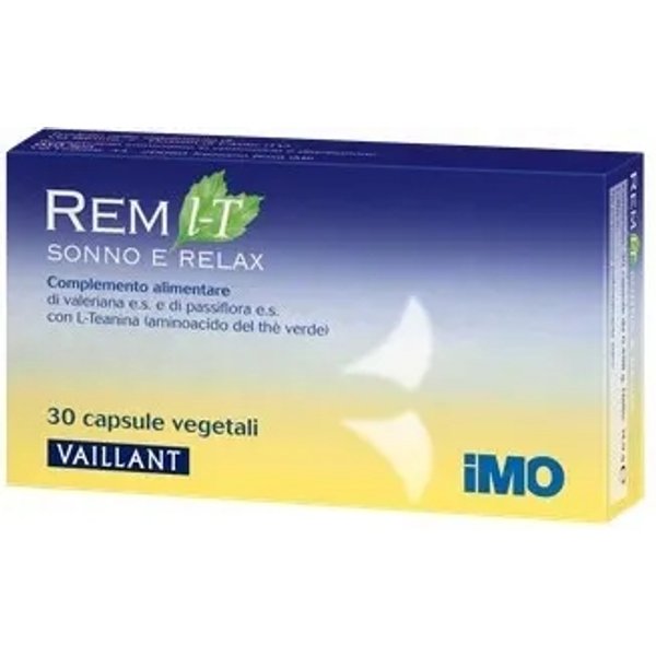 Rem L-T Sonno E Relax 30 Capsule Vegetali - Integratore Per Facilitare Il Sonno-image