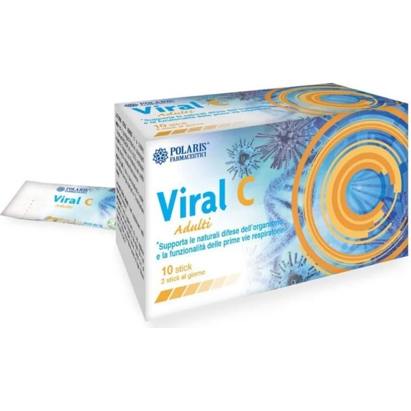 Viral C Adulti 10 Stick - Integratore Per Le Prime Vie Respiratorie-image