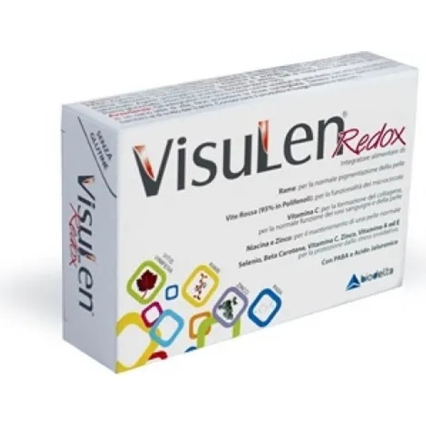 Visulen Redox 30 Compresse - Integratore Utile Alla Pelle-image
