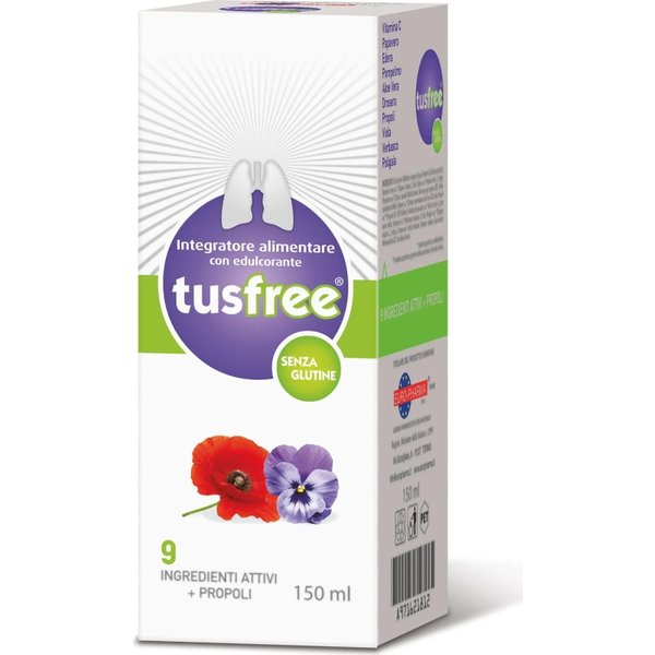 Tusfree Flacone Da 150 Ml - Integratore Per Le Vie Respiratorie-image