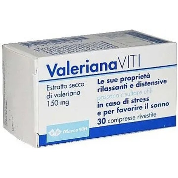Marco Viti Valeriana Viti 30 Compresse - Integratore Per Conciliare Il Sonno-image