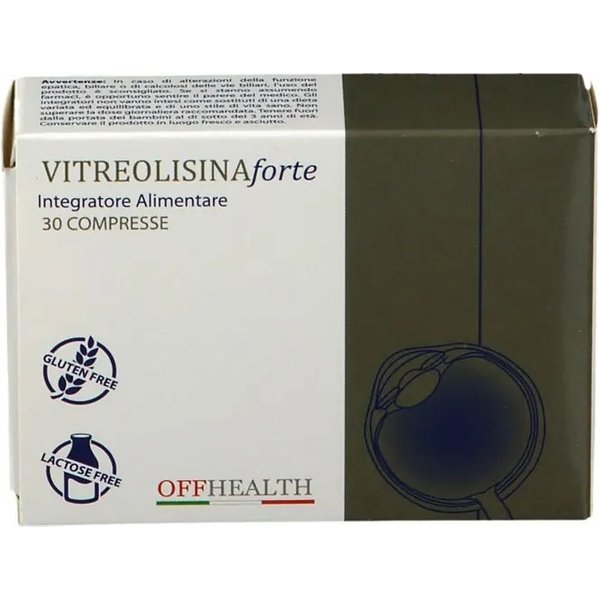 Vitreolisina Forte 30 Compresse - Integratore Per Il Benessere Della Vista-image
