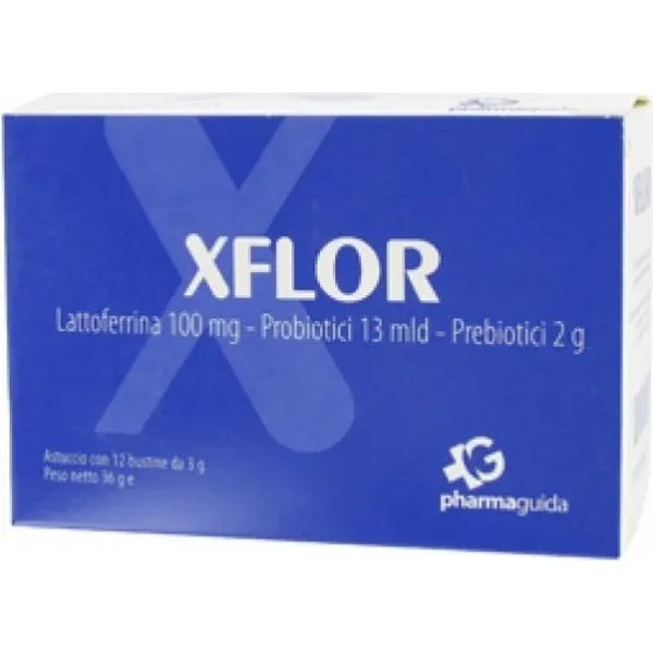 Xflor 12 Bustine Da 3 Gr - Integratore Per La Flora Batterica Intestinale-image