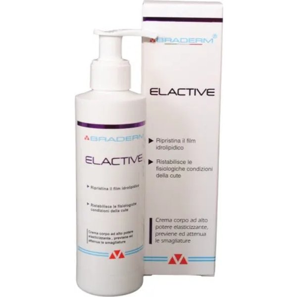 Braderm Elactive - Crema Corpo Per Ripristinare Il Film Idrolipidico 200 Ml-image