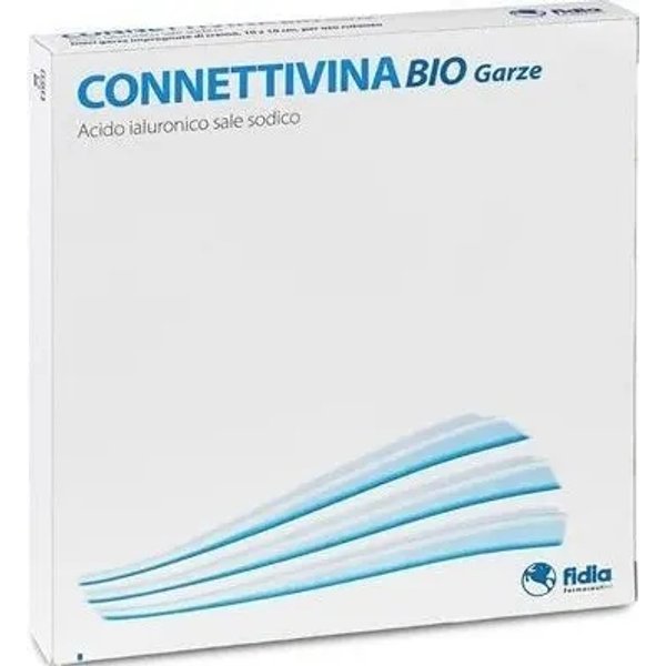 Connettivina Bio - 10 Garze A Base Di Acido Ialuronico 10X10 Cm-image