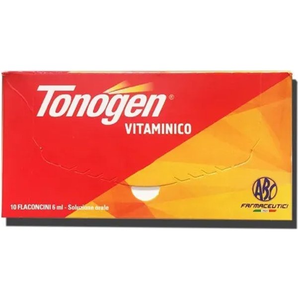 Tonogen - Trattamento Ricostituente Con Complessi Vitaminici 10 Flaconcini Da 6 Ml-image