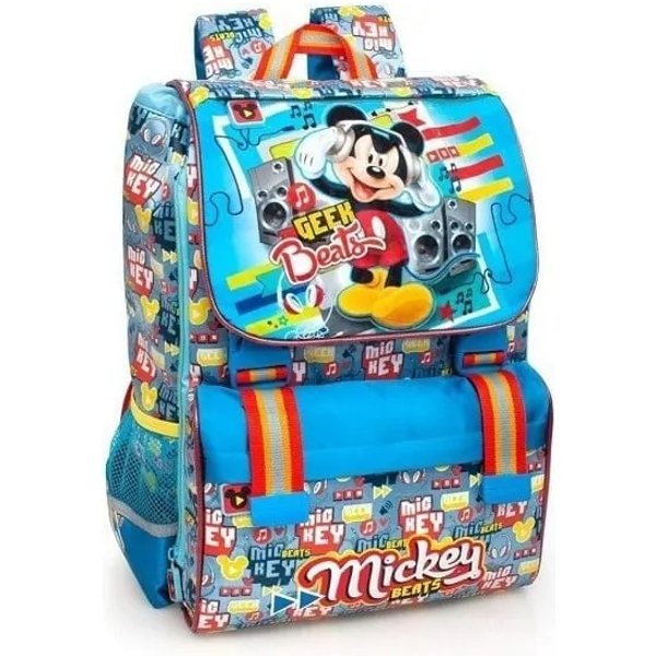 Disney Mickey Mouse - Zaino Estensibile Per La Scuola-image