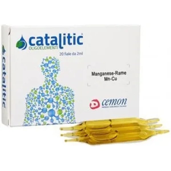 Cemon Catalitic Oligoelementi 20 Ampolle - Integratore Di Manganese Rame-image