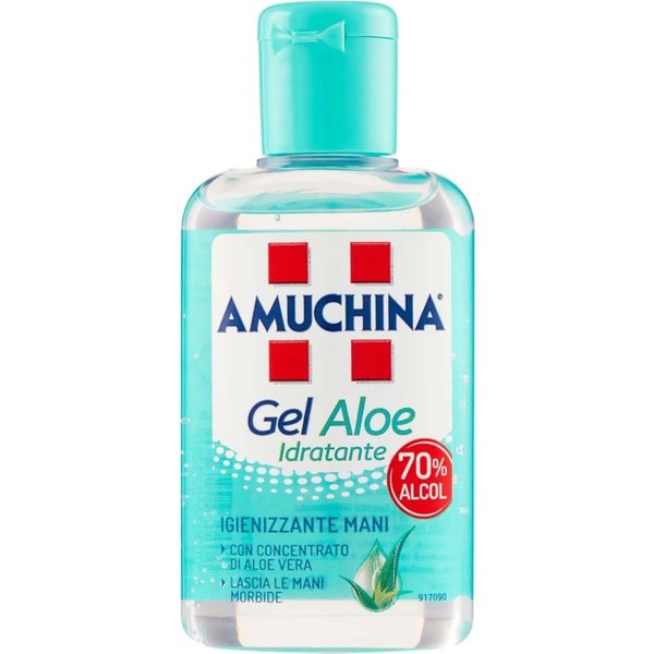 Amuchina Gel Aloe - Gel Igienizzante Mani Con Concentrato Di Aloe Vera 80 Ml-image