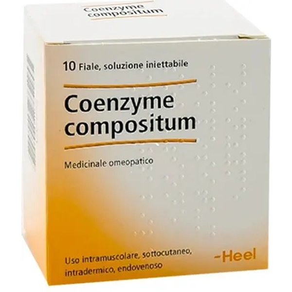 Guna Coenzyme Compositum Soluzione Iniettabile - Farmaco Omeopatico 10 Fiale Da 2,2 Ml-image