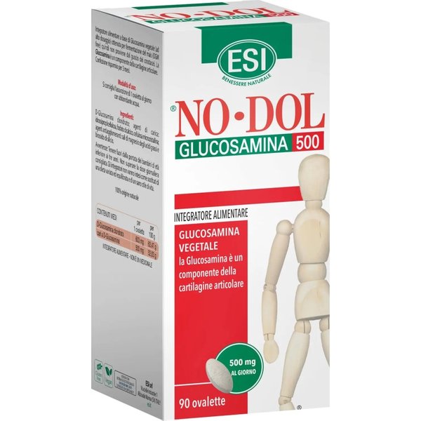 Esi No Dol Glucosamina Pura 500 - Integratore Per Le Articolazioni 90 Ovalette-image