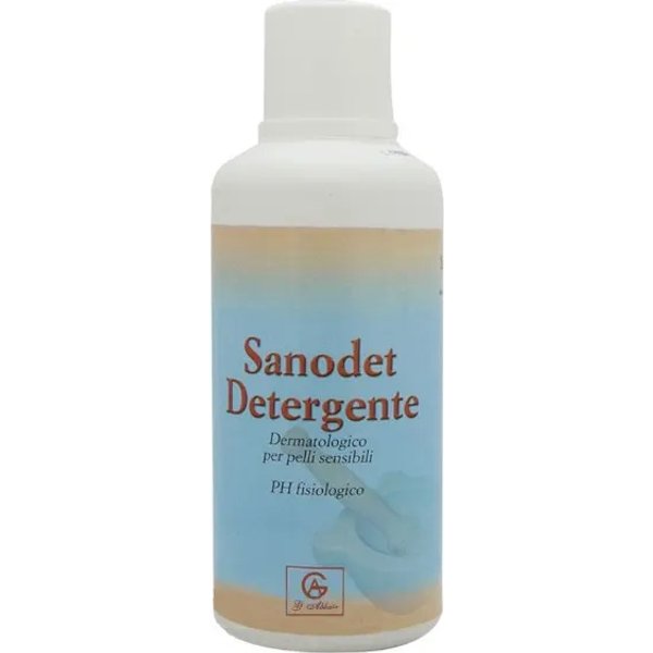 Abbate Gualtiero Sanodet Detergente - Dermatologico Per Pelli Sensibili 500 Ml-image