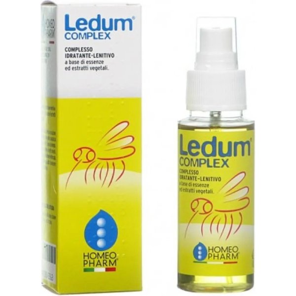Homeopharm Ledum Complex - Spray Idratante Lenitivo Per Punture Di Insetto 60 Ml-image