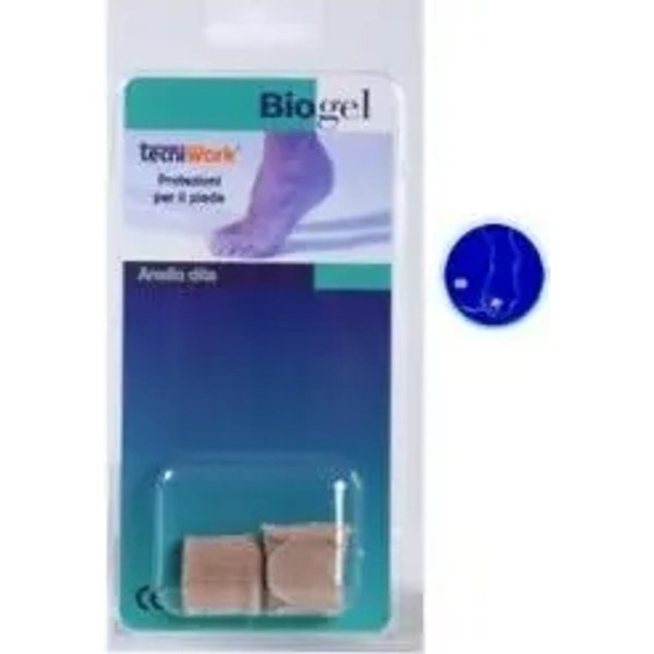 Tecniwork 2 Anelli Dita Bio-Gel Per La Protezione Delle Dita - Taglia M-image