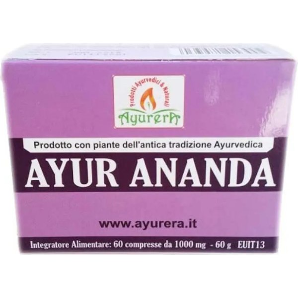 Ayur Ananda 60 Compresse - Integratore Per Il Benessere Mentale Ed Emotivo-image