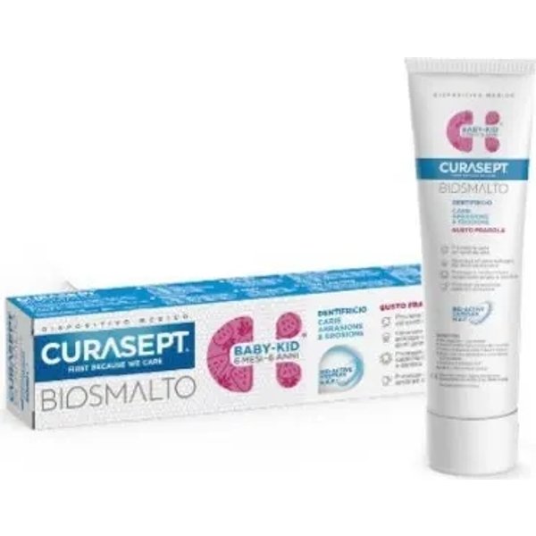 Curasept Biosmalto Baby- Kid 6M-6A - Dentifricio Senza Fluoro 50 Ml-image