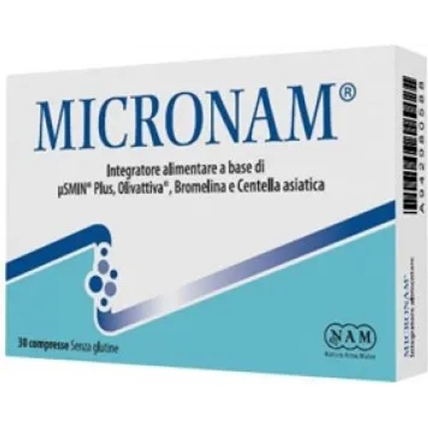 Micronam 30 Compresse - Integratore Antiossidante-image
