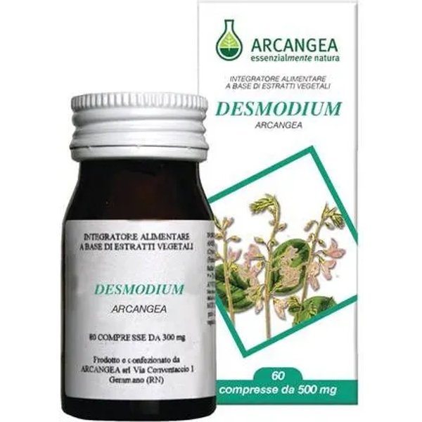 Desmodium 60 Compresse - Integratore Per La Funzione Epatica E Respiratoria-image