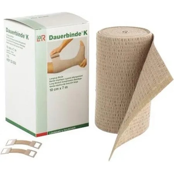 Benda Ad Allungamento Elevato Dauerbinde K - Benda 10 Cm X 7 M-image