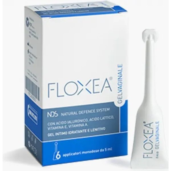 Mdf Italia Floxea - Gel Per Secchezza Vaginale 6 Applicatori Monodose Da 5 Ml-image