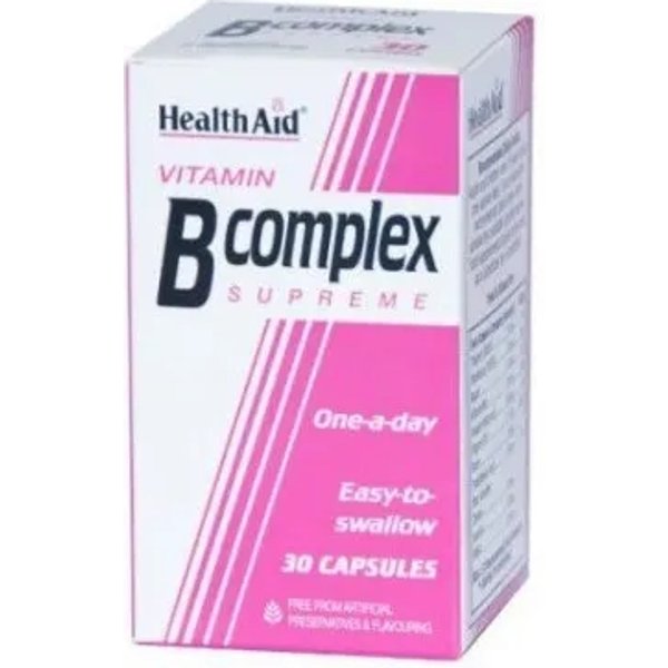 Vitamin B Complex Supreme 30 Capsule - Integratore Di Vitamine E Minerali-image