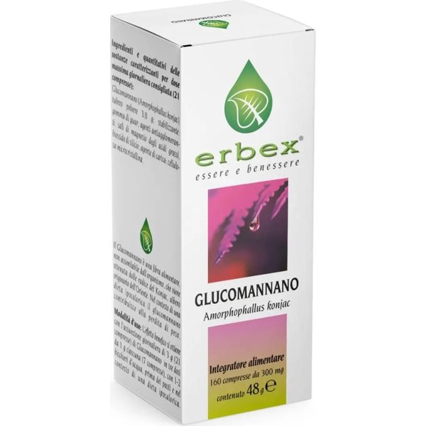 Glucomanno 160 Compresse - Integratore Per Il Senso Di Fame-image