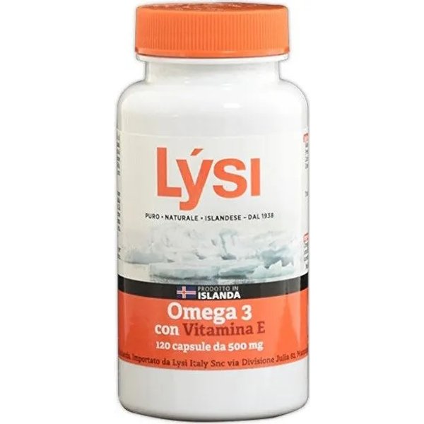 Omega 3 Con Vitamina E 120 Capsule - Integratore Per Il Colesterolo-image