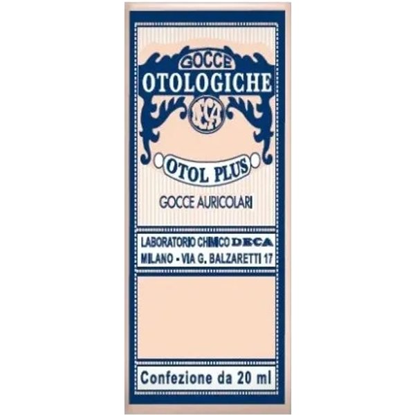 Otol Plus - Gocce Otologiche Per La Dissoluzione Del Cerume 20 Ml-image