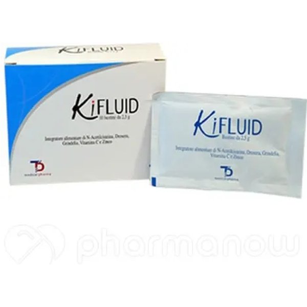 Kifluid 10 Bustine - Integratore Per Il Benessere Delle Vie Respiratorie-image