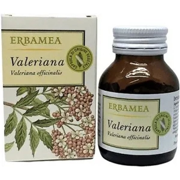 Erbamea Valeriana 50 Capsule - Integratore Per Ansia E Nervosismo-image