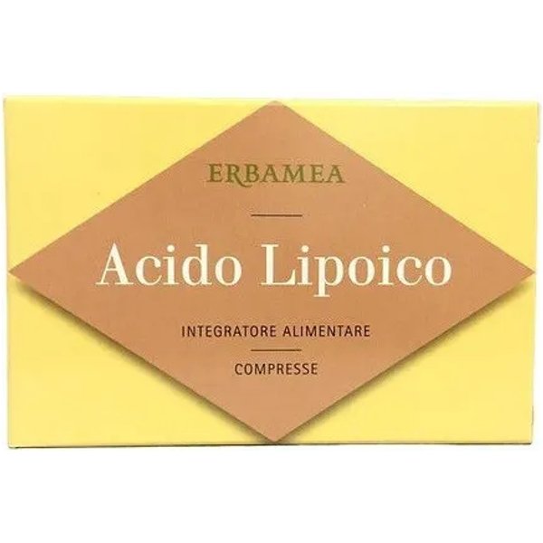 Erbamea Acido Lipoico 24 Compresse - Integratore Antiossidante-image
