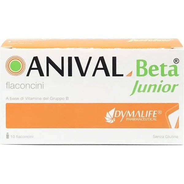Anival Beta Junior 10 Flaconcini - Integratore Di Vitamine B-image
