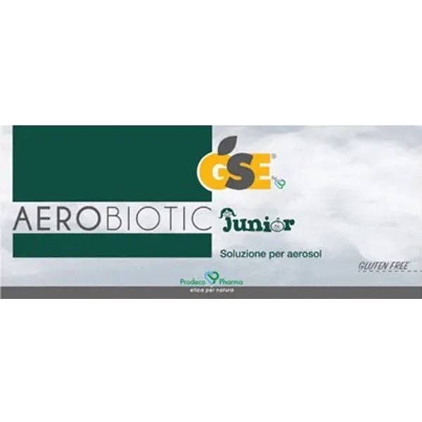 Gse Aerobiotic Junior - Soluzione Per Aerosol 10 Flaconcini 50 Ml-image