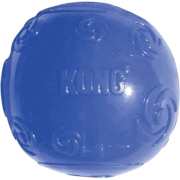 Kong Squeezz Ball Large - Palla Di Gomma Per Cani - Colori Assortiti-image