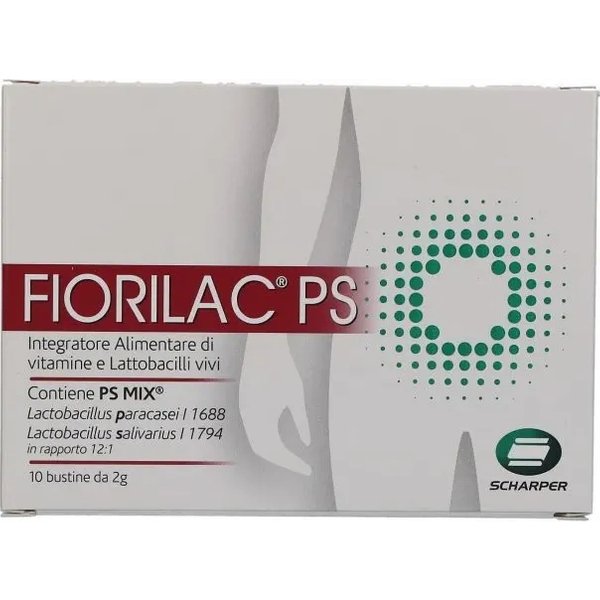 Fiorilac Ps 10 Bustine Da 2 Gr - Integratore Per L'equilibrio Della Flora Batterica Intestinale-image