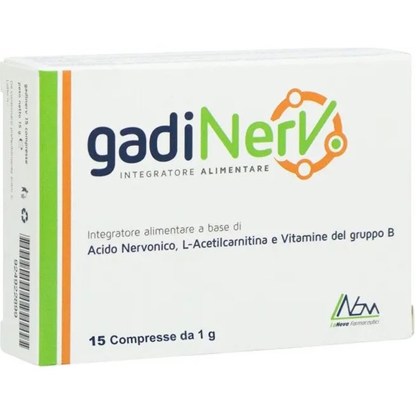 Gadinerv 15 Compresse - Integratore Per Il Sistema Nervoso-image