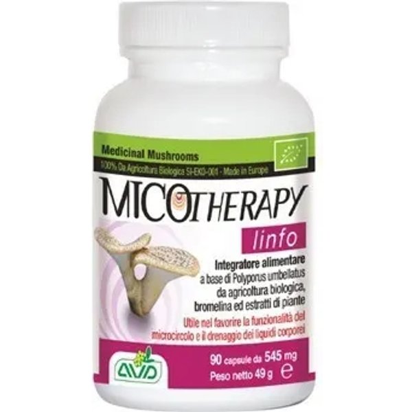 Micotherapy Linfo 90 Capsule - Integratore Drenante-image