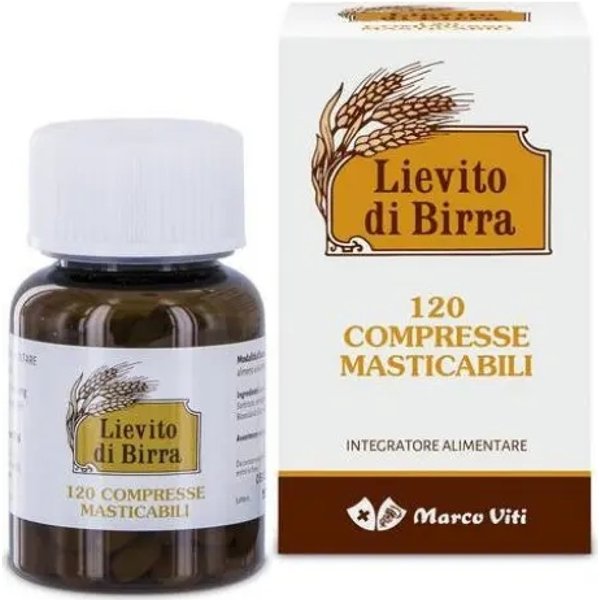 Marco Viti Lievito Di Birra 120 Compresse - Integratore Di Proteine-image