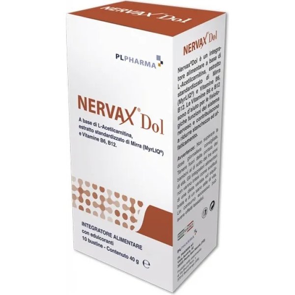 Nervax Dol 10 Bustine - Integratore Per Il Sistema Nervoso-image
