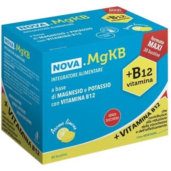 Nova Mgkb 30 Bustine - Integratore Per La Riduzione Di Stanchezza Ed Affaticamento-image