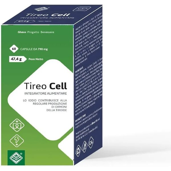 Tireo Cell 60 Capsule - Integratore Per La Tiroide-image