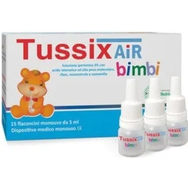 Tussix Air Bimbi 10 Flaconcini - Integratore Per Le Alte Vie Respiratorie-image