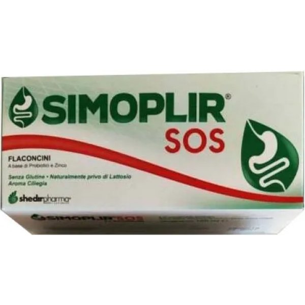 Simoplir Sos 12 Flaconcini - Integratore Per Il Benessere Gastrointestinale-image